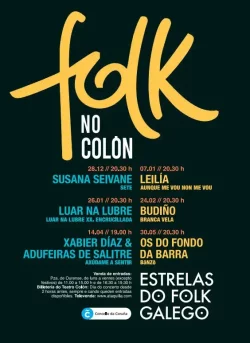 Imaxe para Folk no Colón: Xabier Díaz & Adufeiras de Salitre