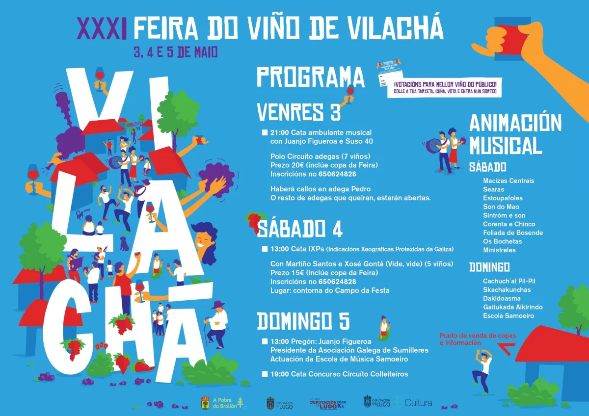 Imaxe principal para Música e baile na Feira do Viño de Vilachá