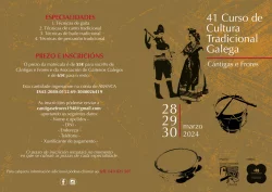Imaxe para XLI Curso de cultura tradicional galega