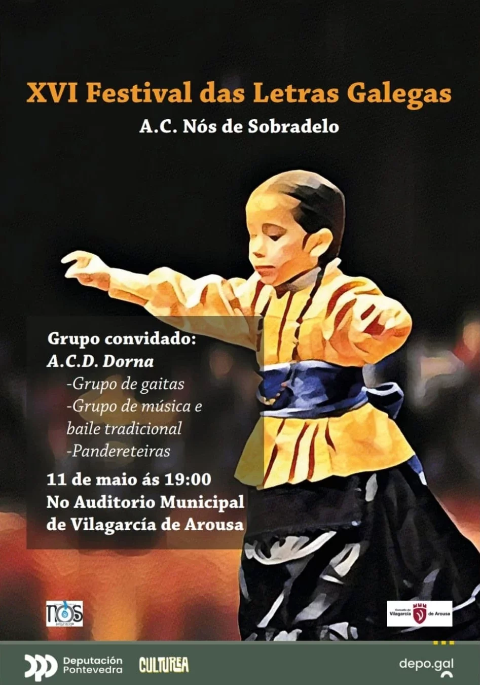 Imaxe principal para XVI Festival das Letras Galegas